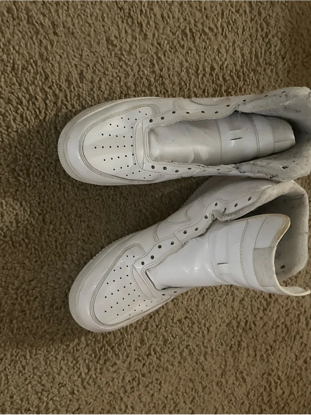 Nike White Low-Top Sneakers